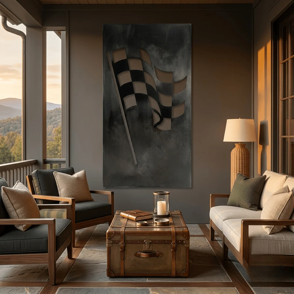 The Finish Line - Metal Wall Art - Forge