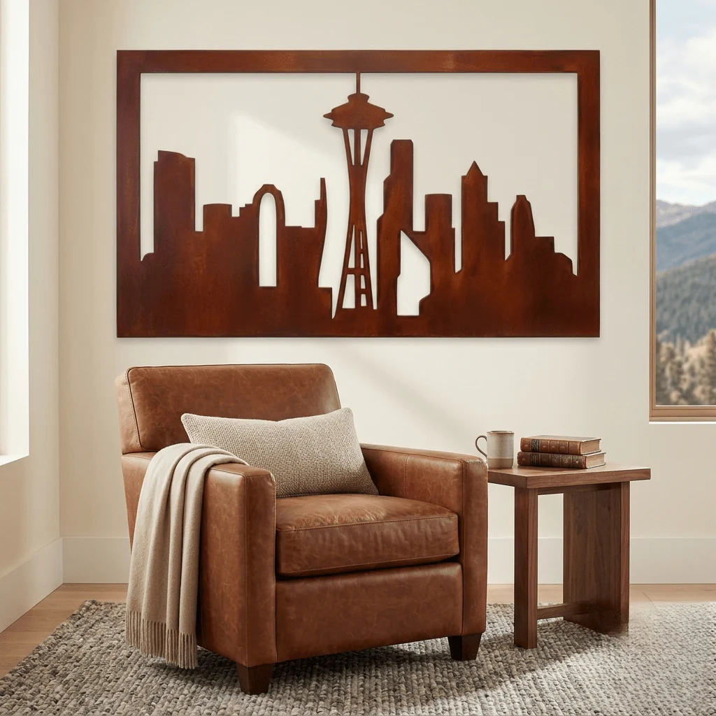 Emerald City - Metal Wall Art - Oxide