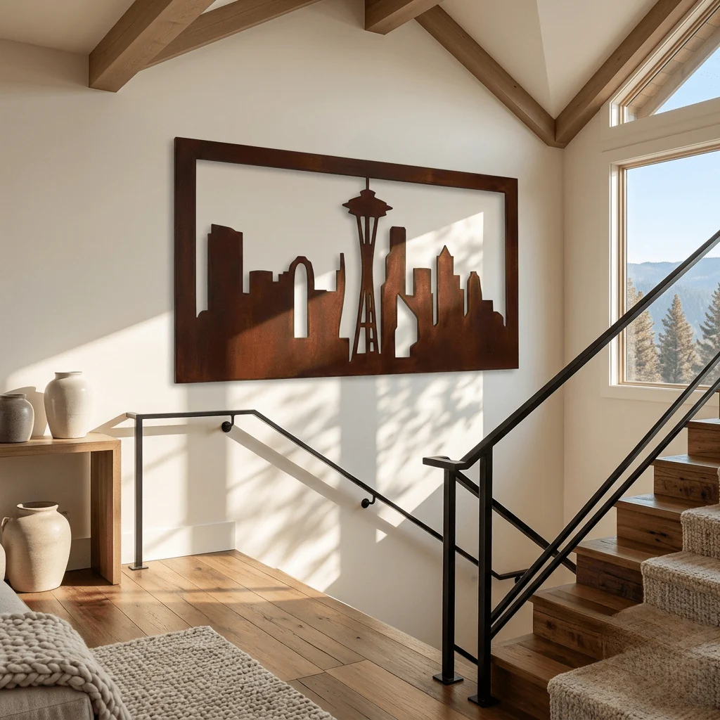 Emerald City - Metal Wall Art - Oxide - Image 3