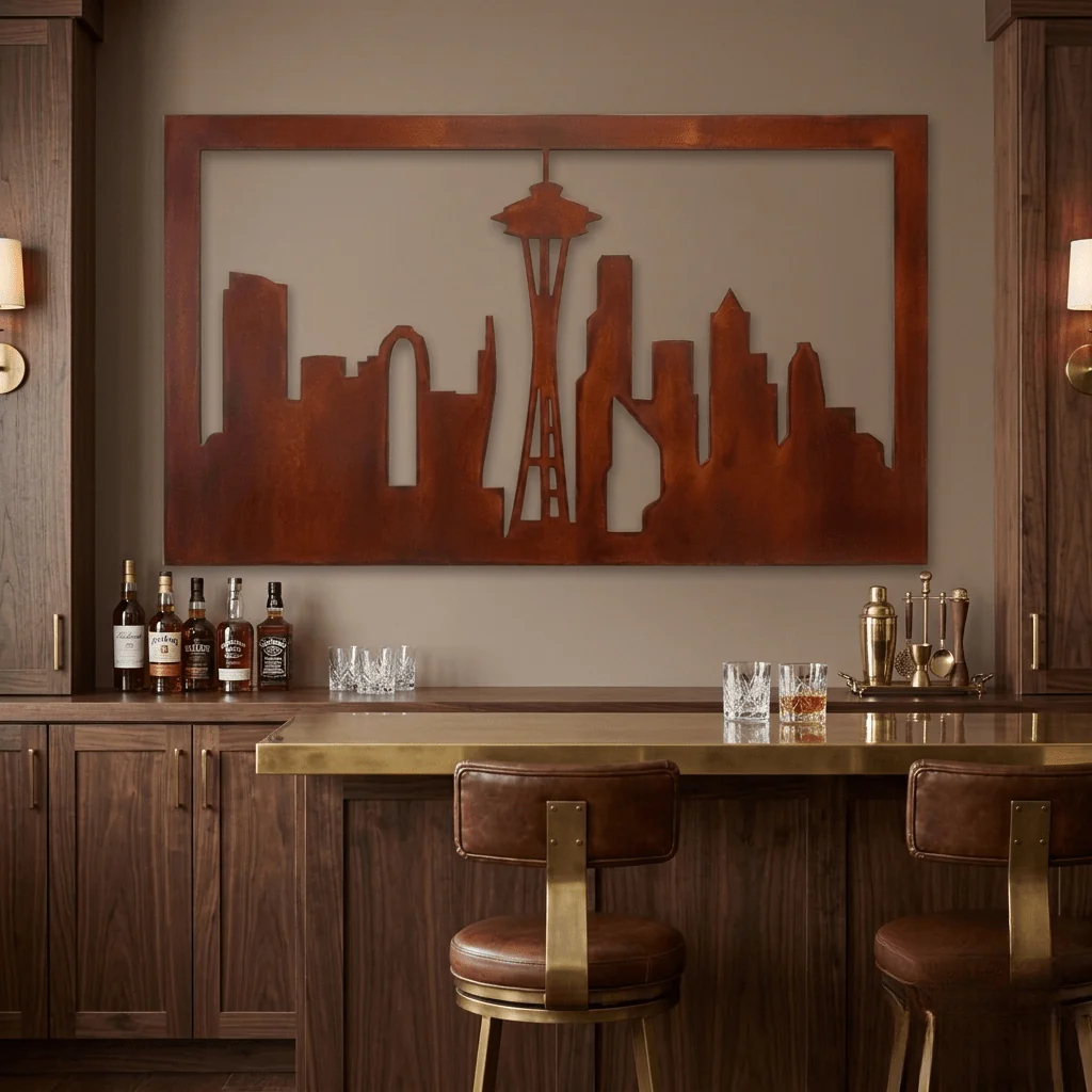 Emerald City - Metal Wall Art - Oxide - Image 5