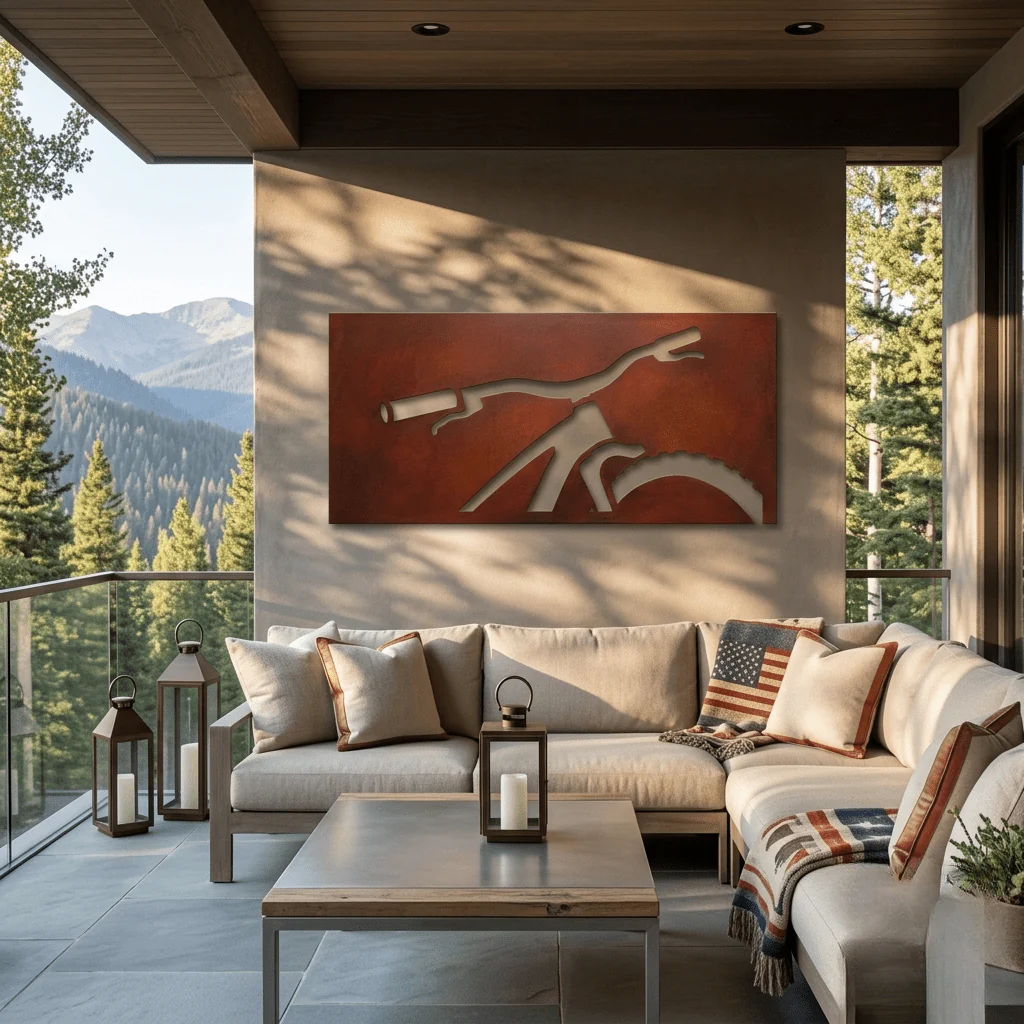 Off Trail - Metal Wall Art - Oxide