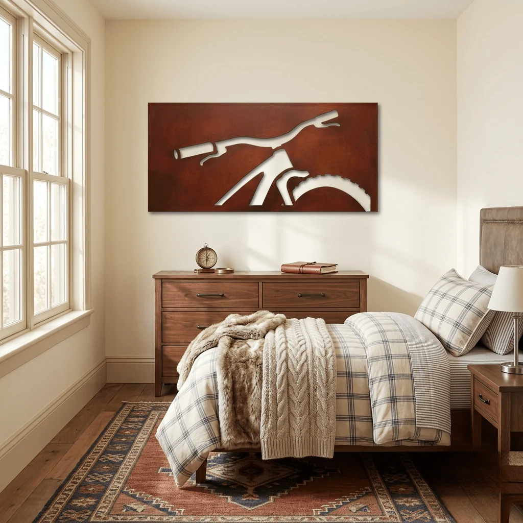 Off Trail - Metal Wall Art - Oxide - Image 4