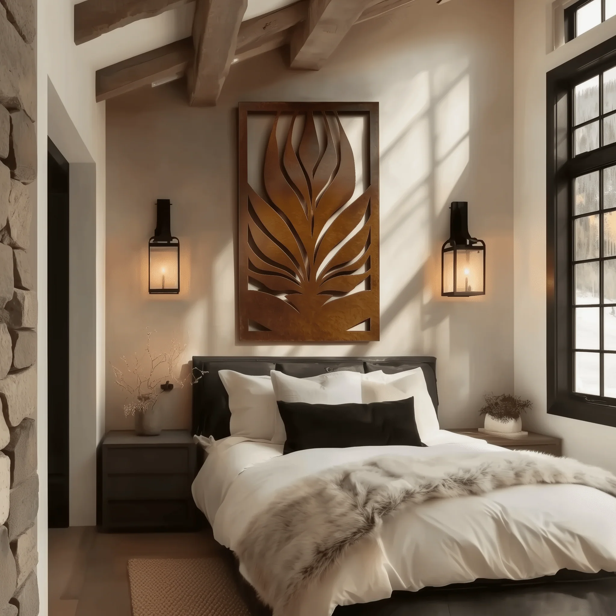 The Agave - Metal Wall Art - Oxide
