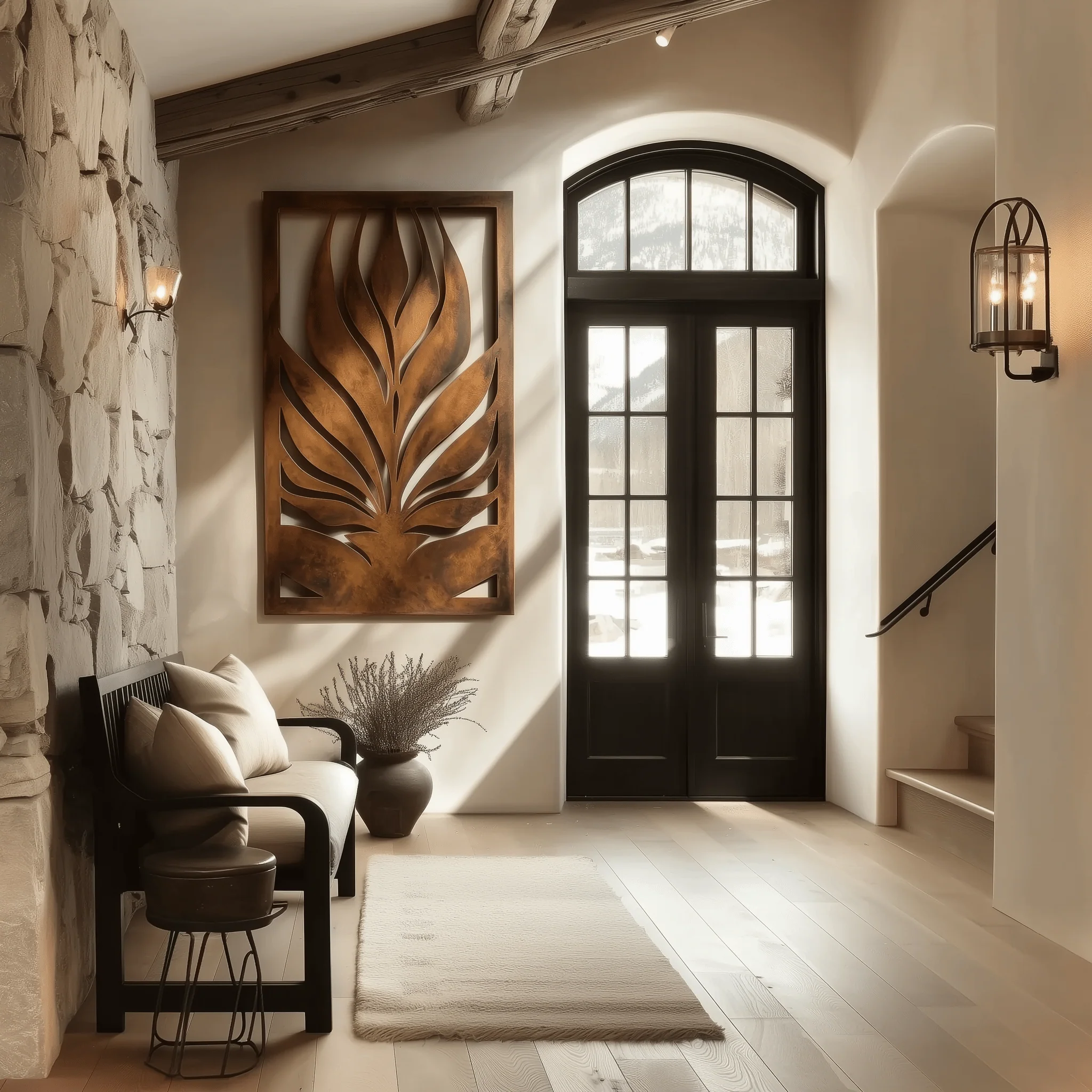 The Agave - Metal Wall Art - Oxide - Image 2