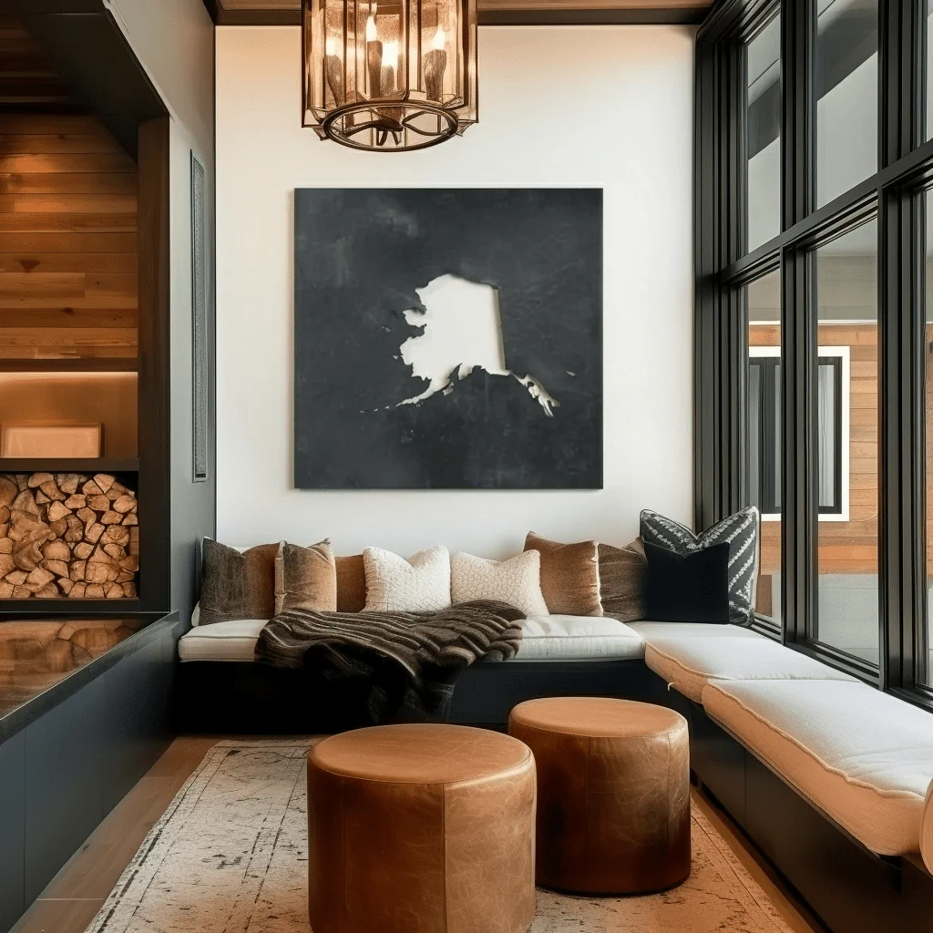 The Alaska - Metal Wall Art - Forge