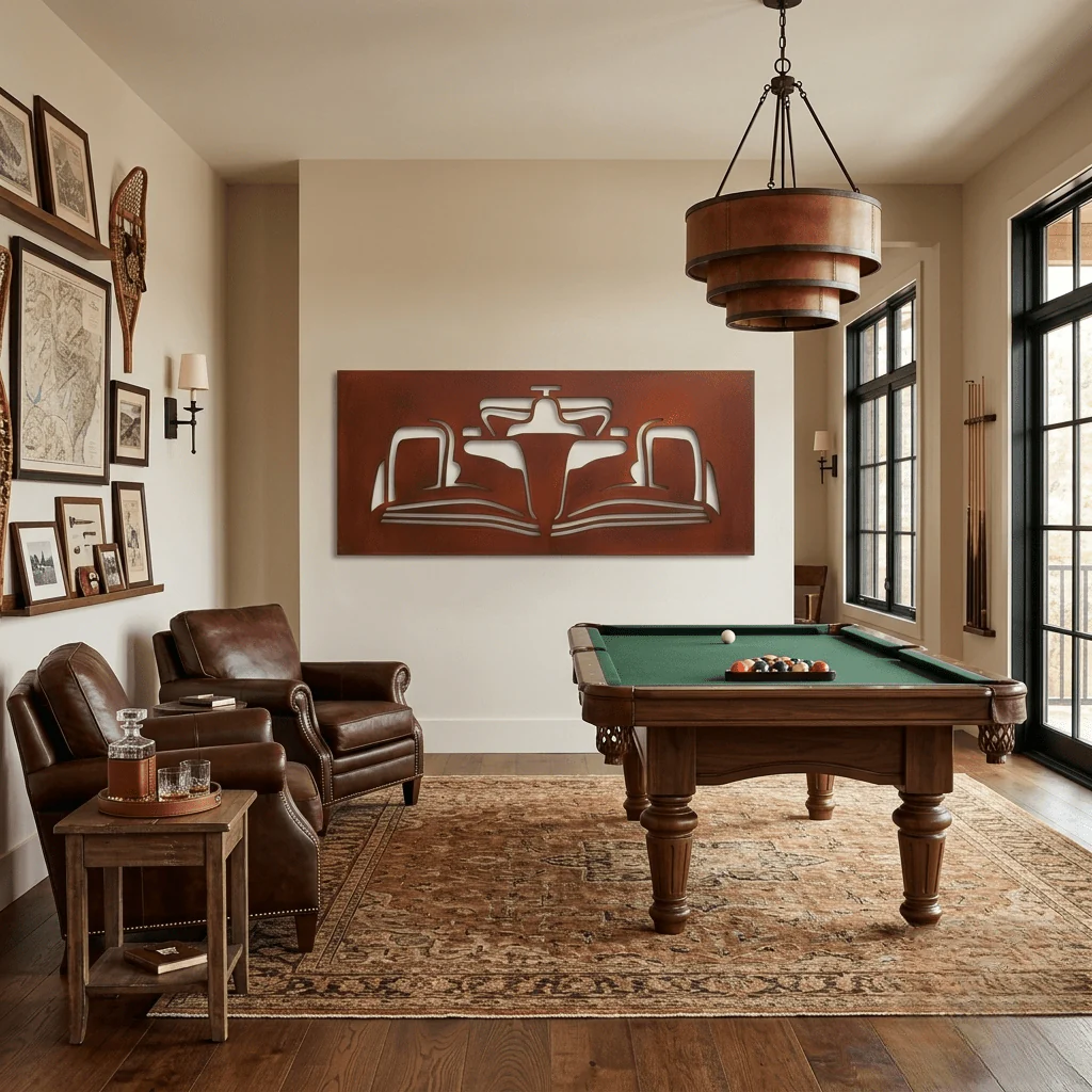 The Apex - Metal Wall Art - Oxide - Image 2