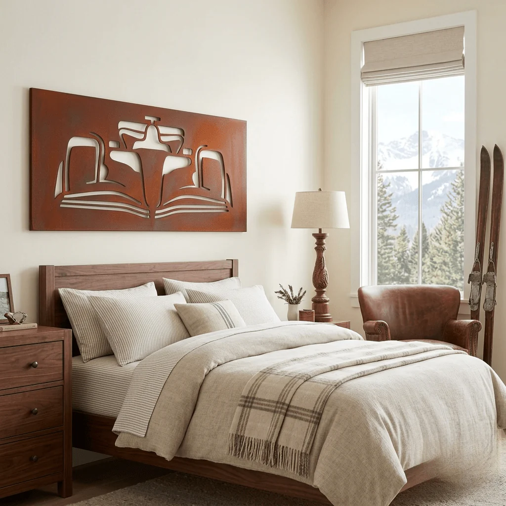 The Apex - Metal Wall Art - Oxide - Image 3