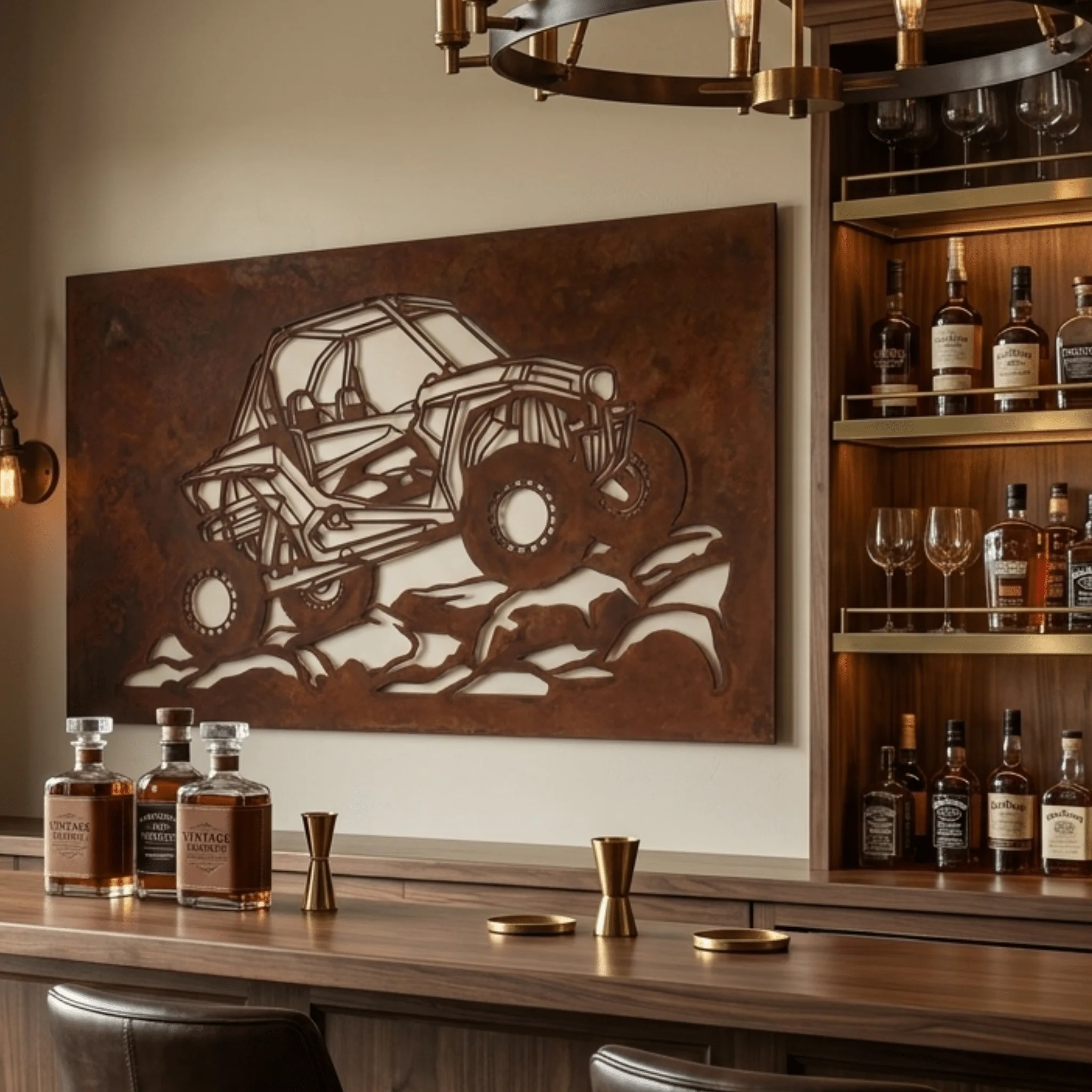 The ATV - Metal Wall Art - Oxide - Image 3