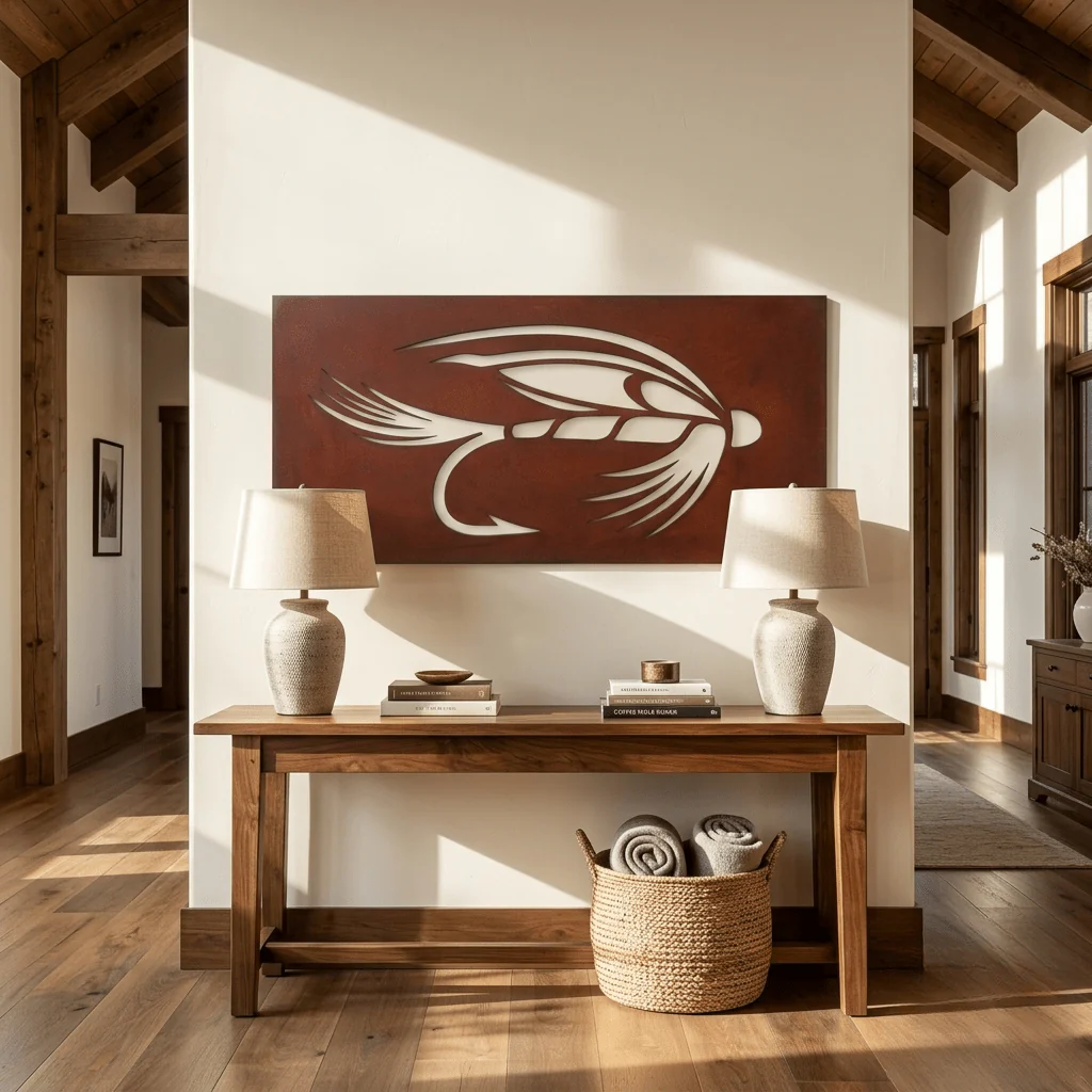 The Backcast - Metal Wall Art - Oxide - Image 2