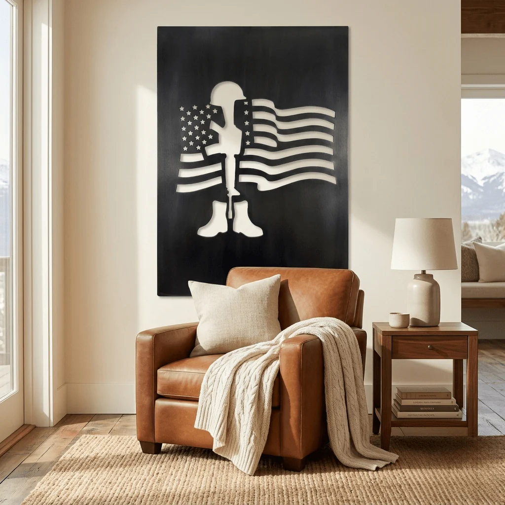 The Battle Cross - Metal Wall Art - Forge - Image 2