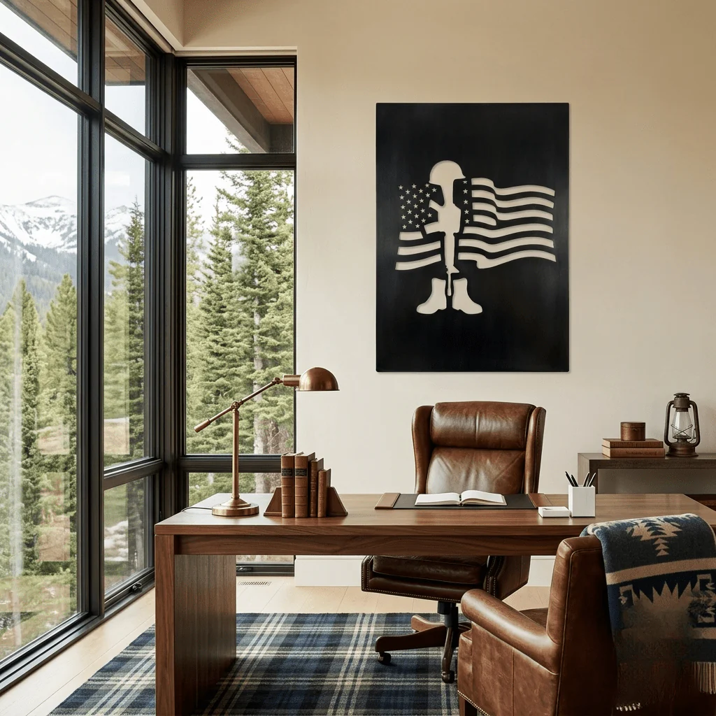 The Battle Cross - Metal Wall Art - Forge - Image 3