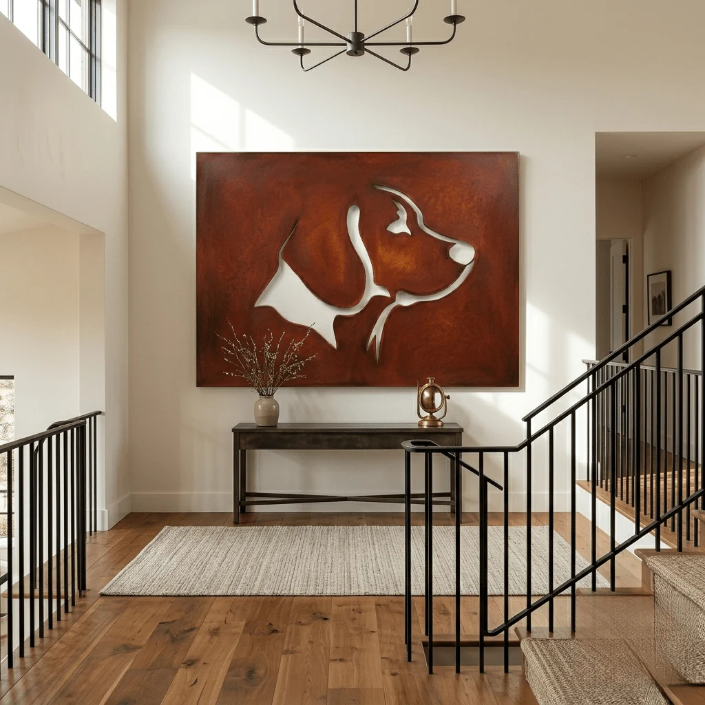 The Beagle - Metal Wall Art - Oxide - Image 2