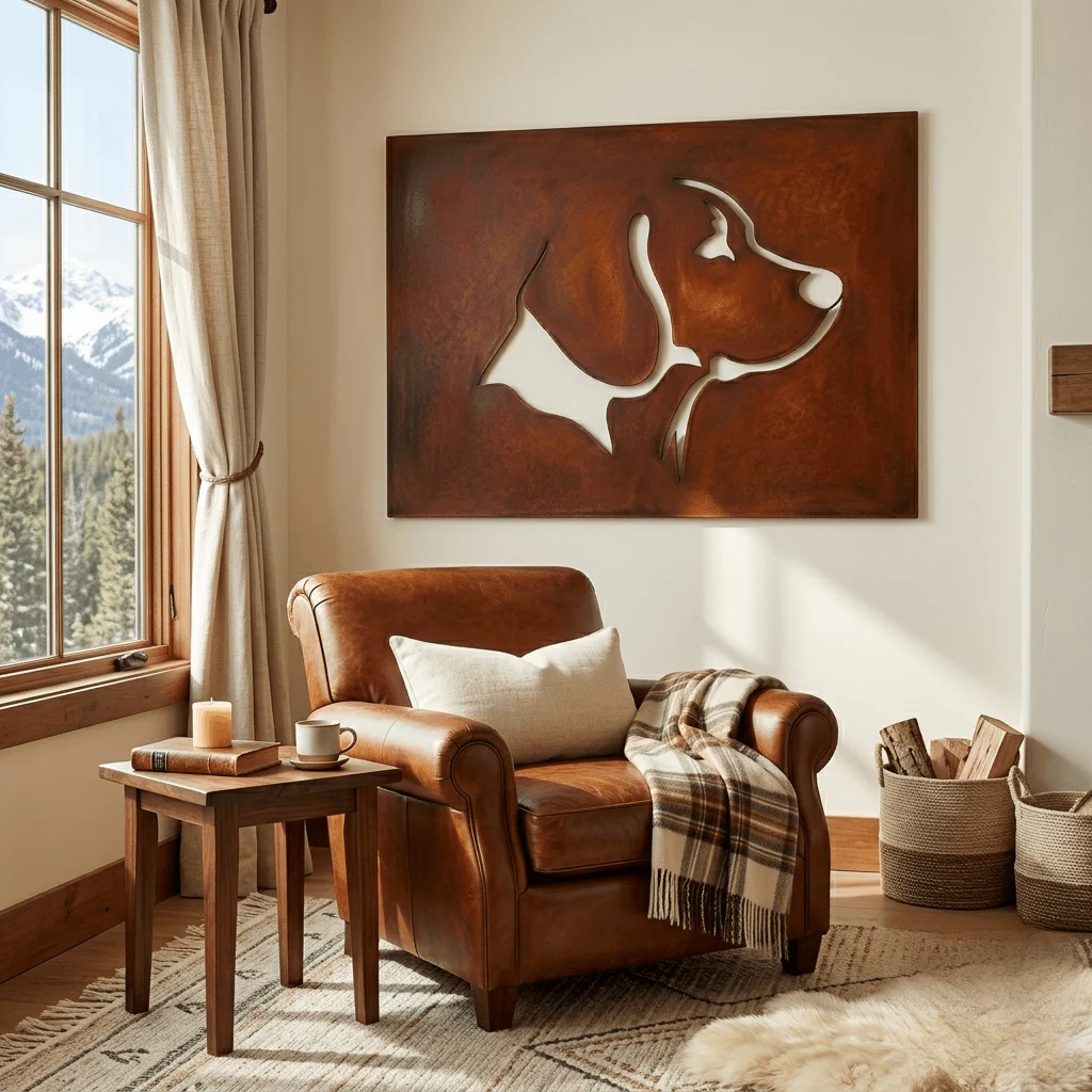 The Beagle - Metal Wall Art - Oxide - Image 5