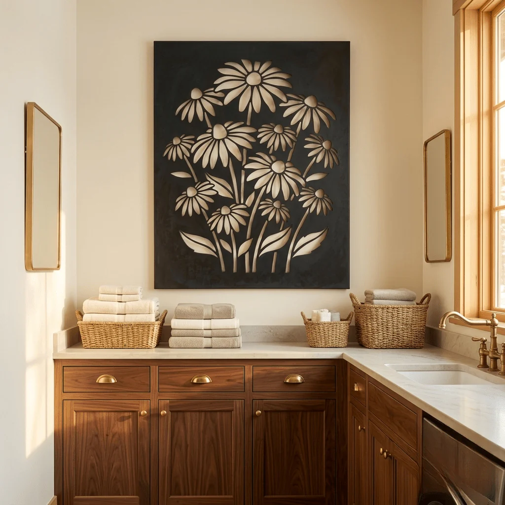 The Black Eyed Susans - Metal Wall Art - Forge - Image 2