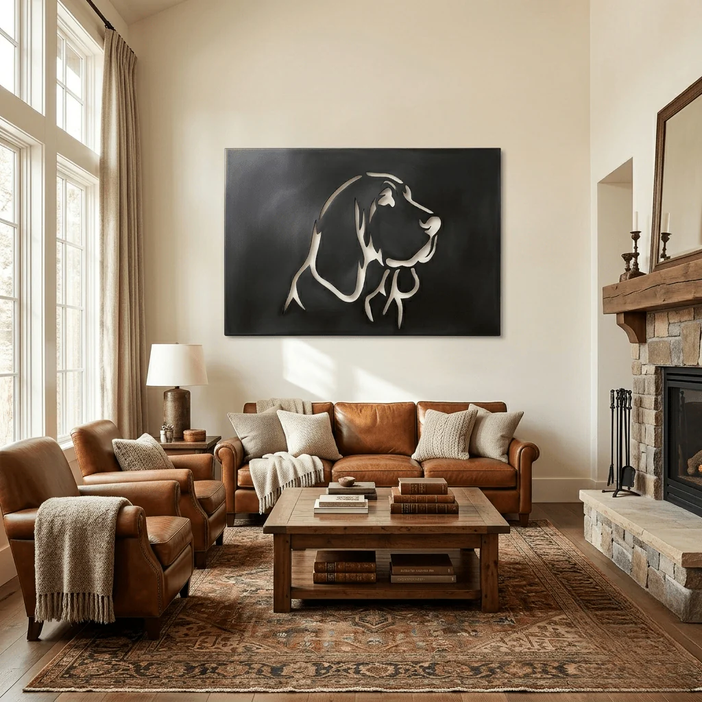 The Bloodhound - Metal Wall Art - Forge - Image 6