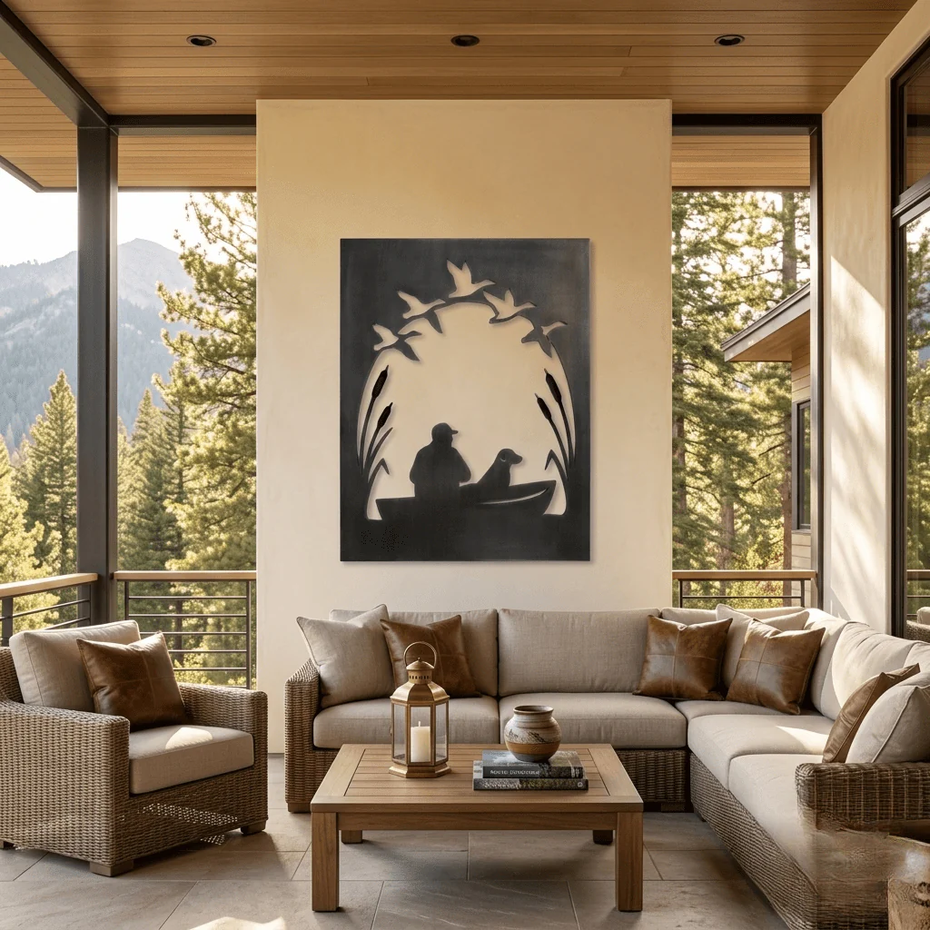 The Boat Hunt - Metal Wall Art - Forge