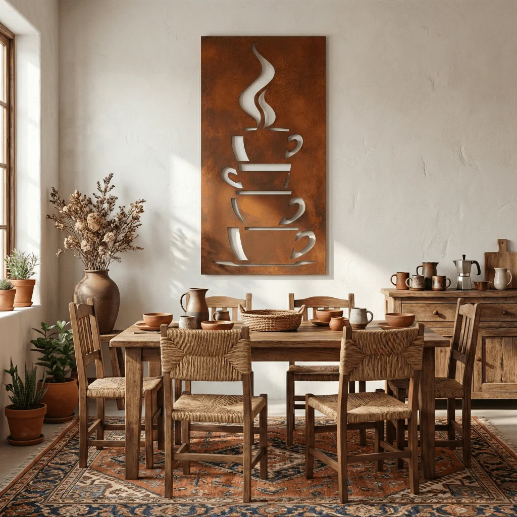 The Cafécito - Metal Wall Art - Oxide - Image 3