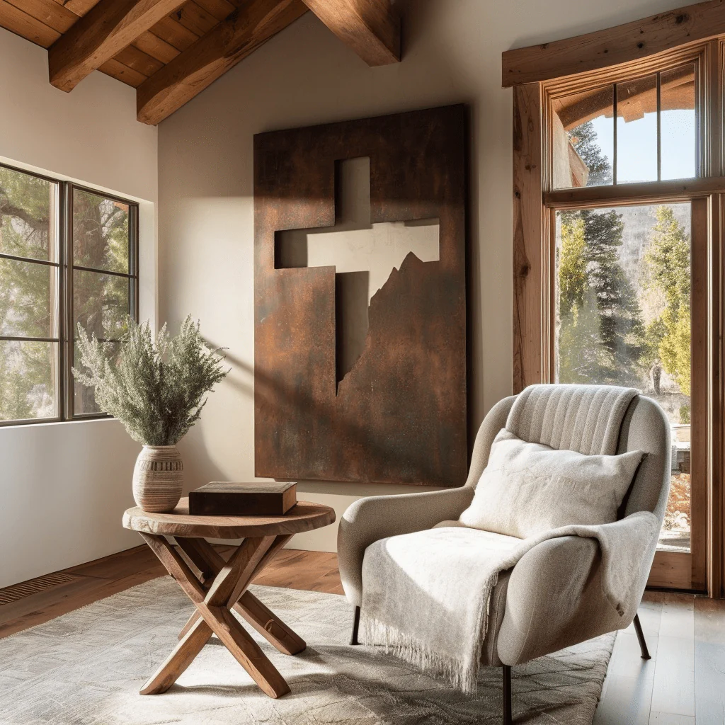 The Calvary - Metal Wall Art - Umber - Image 3