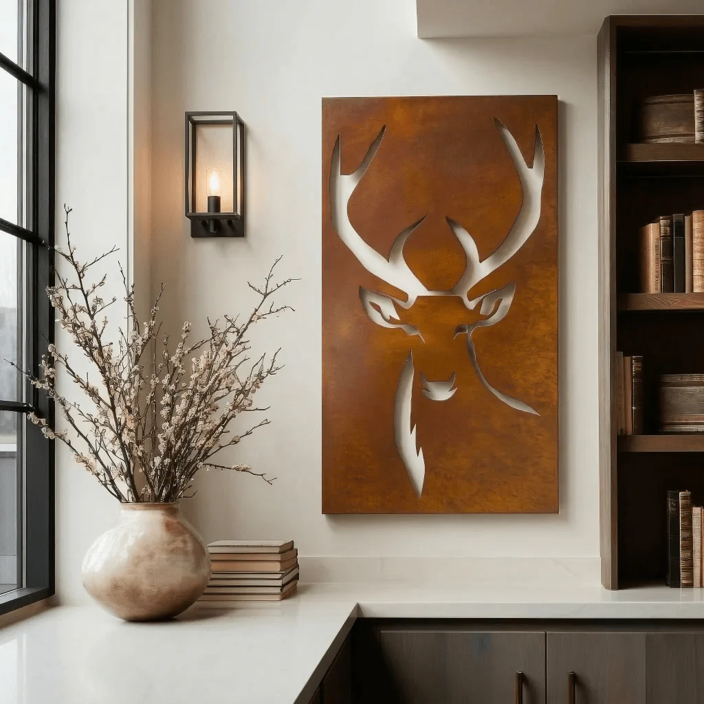 The Caribou - Metal Wall Art - Oxide - Image 3