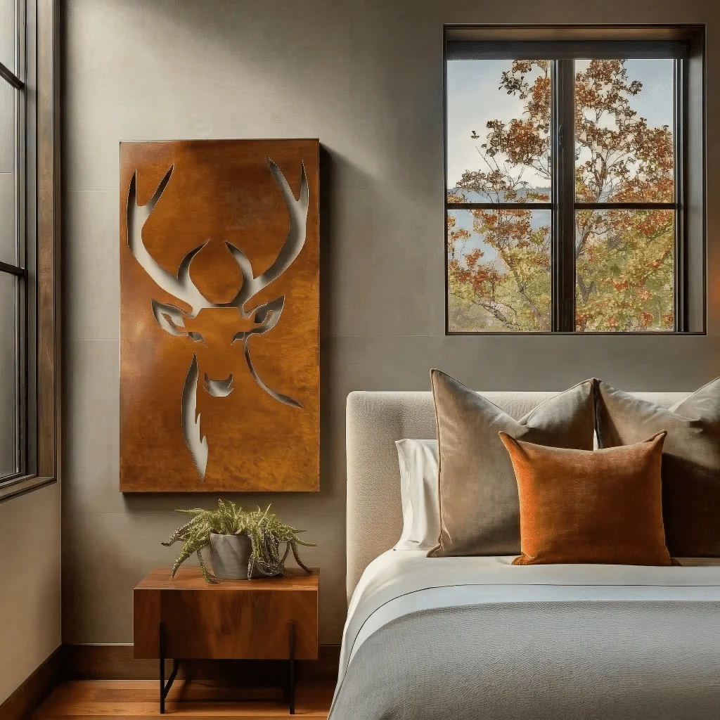 The Caribou - Metal Wall Art - Oxide - Image 4
