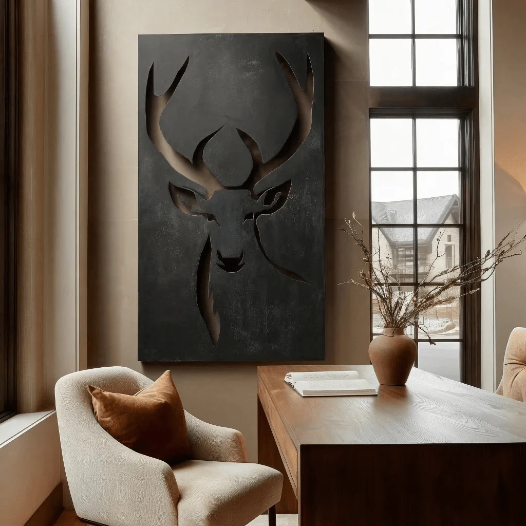 The Caribou - Metal Wall Art - Forge - Image 4