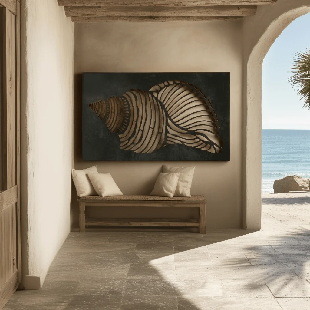 The Conch - Metal Wall Art - Forge