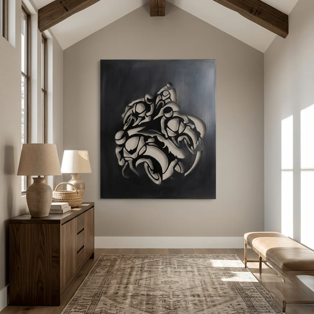 The Chase - Metal Wall Art - Forge - Image 3