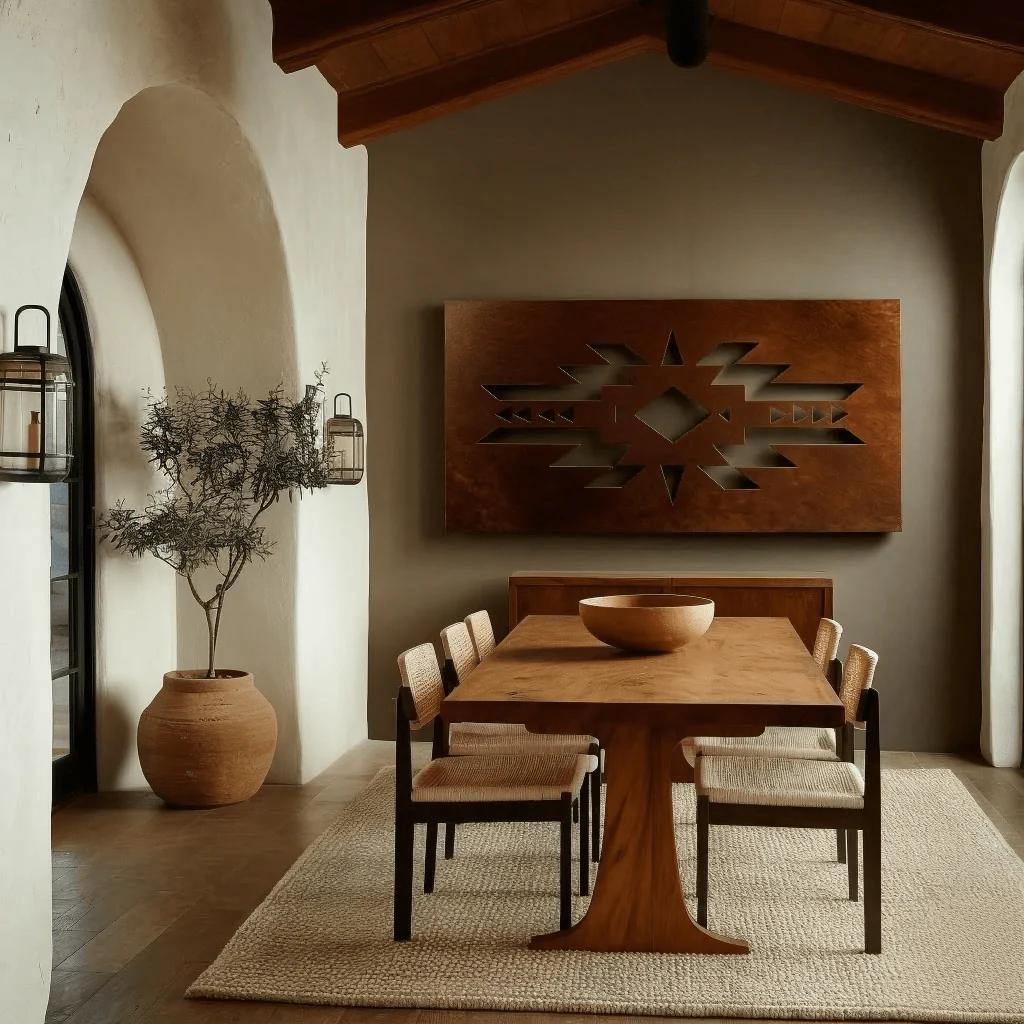 The Cielo - Metal Wall Art - Oxide