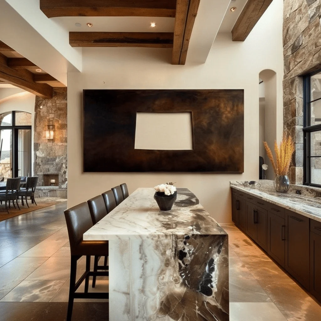 The Colorado - Metal Wall Art - Umber