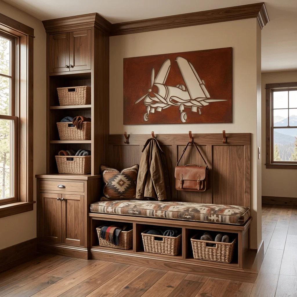 The Corsair - Metal Wall Art - Oxide