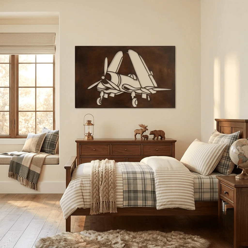 The Corsair - Metal Wall Art - Umber - Image 4