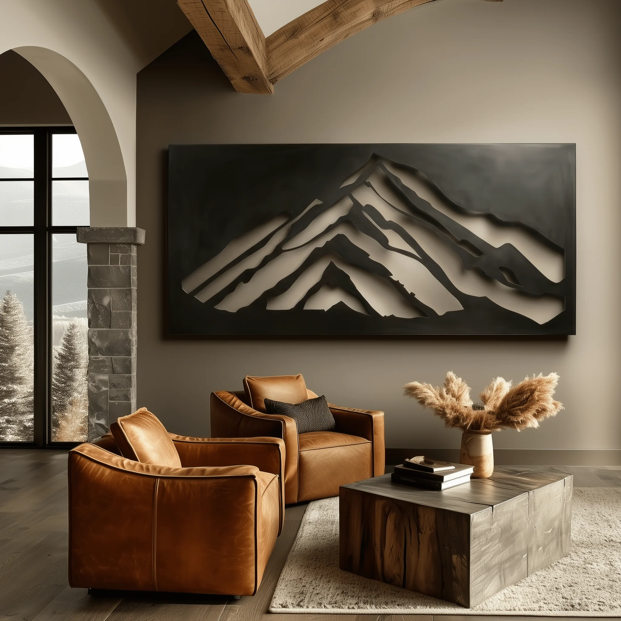 The Crested Butte - Metal Wall Art - Forge