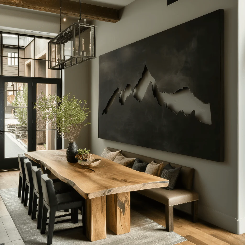 The Crestfall - Metal Wall Art - Forge