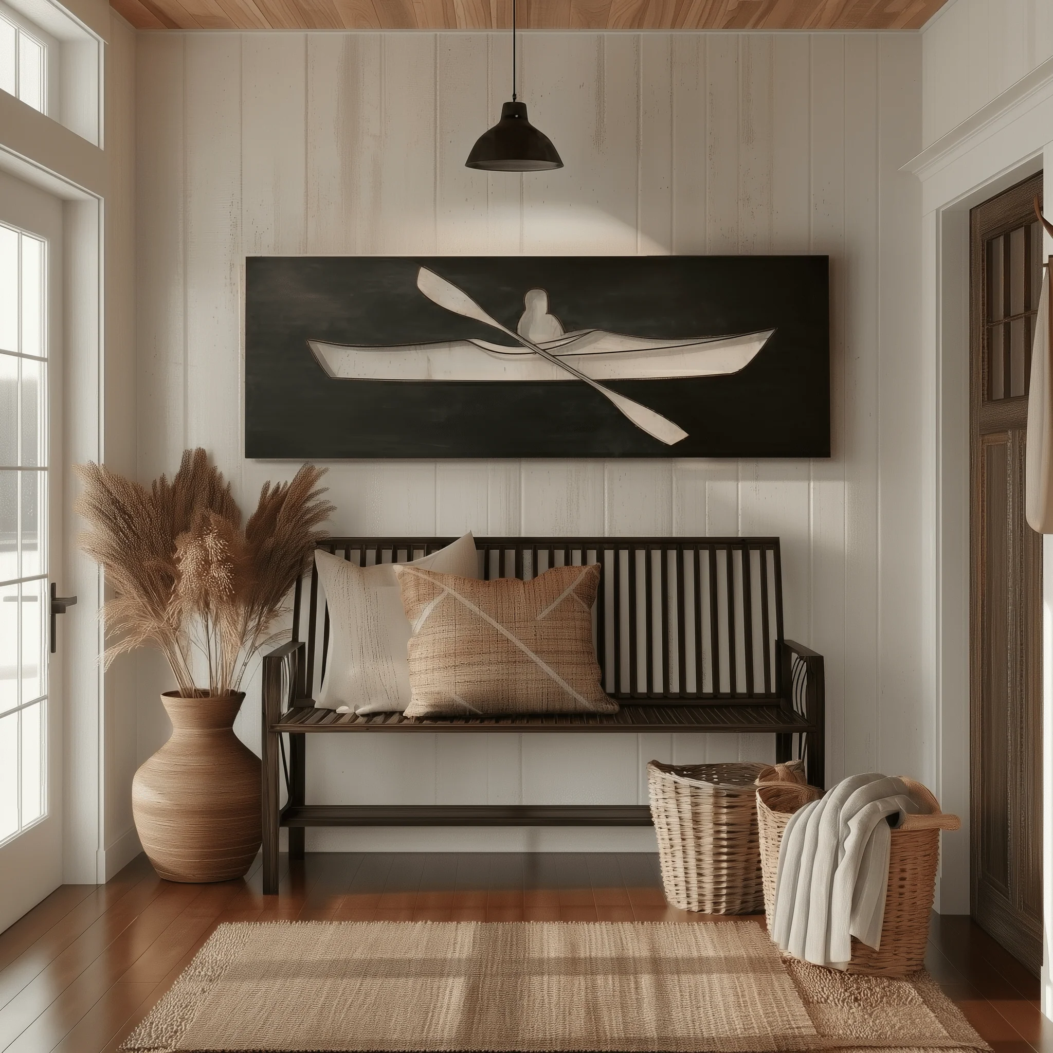 The Crossing Paddle - Metal Wall Art - Forge