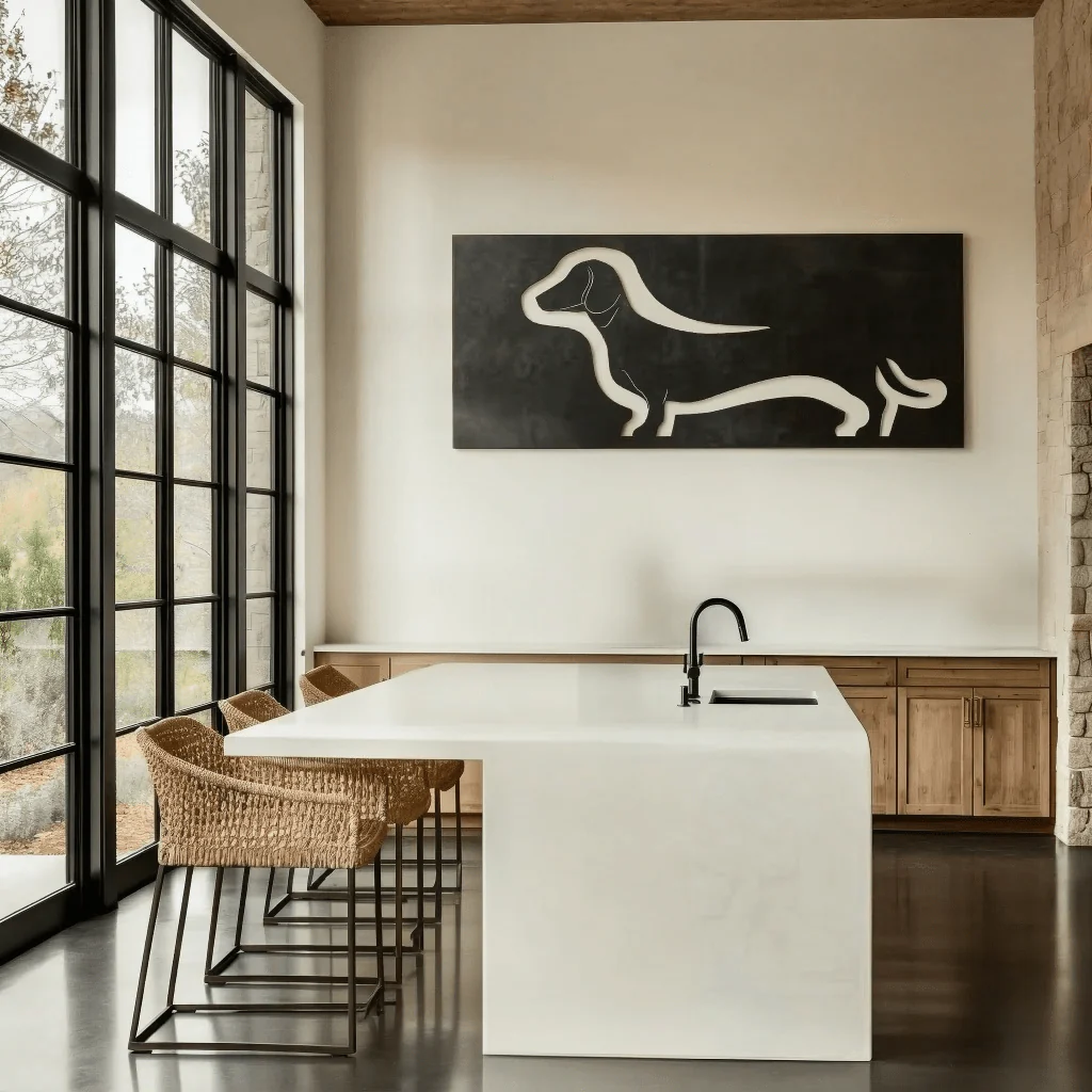 The Dachshund - Metal Wall Art - Forge - Image 3