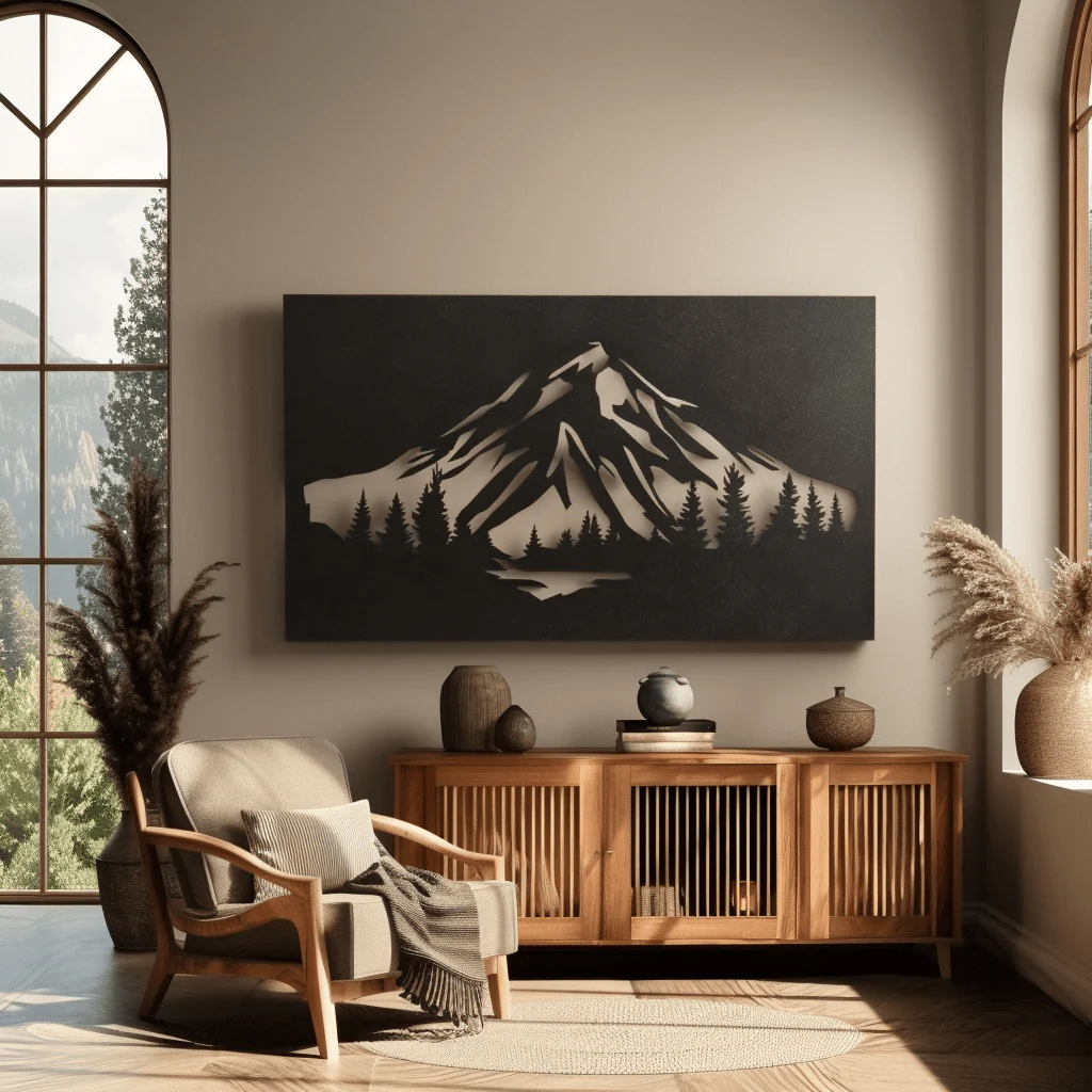 The Denali - Metal Wall Art - Forge