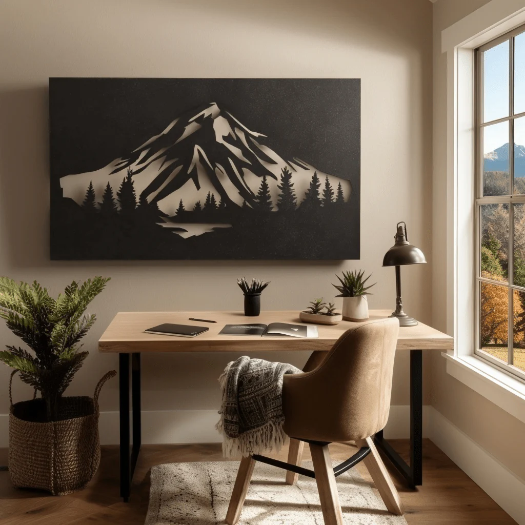The Denali - Metal Wall Art - Forge - Image 3