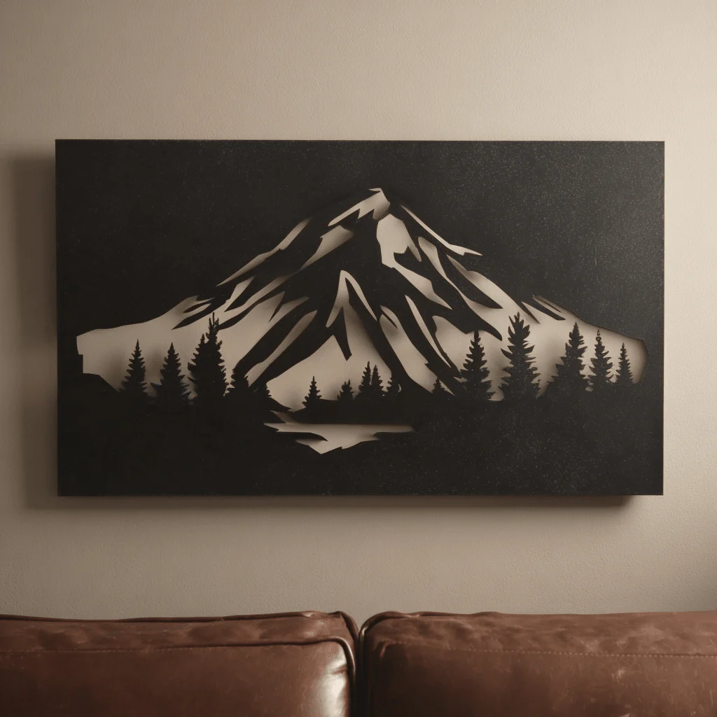 The Denali - Metal Wall Art - Forge - Image 4