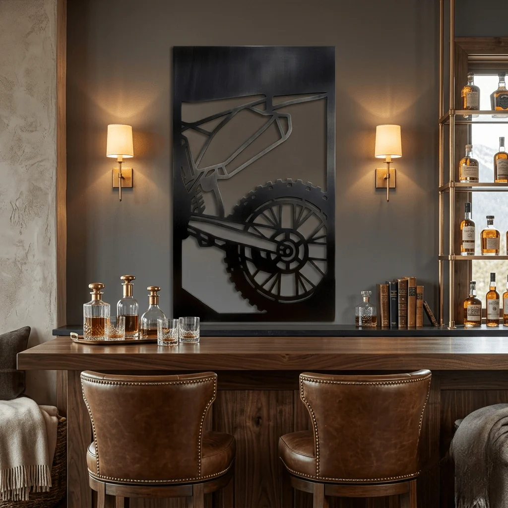 The Dirt Bike - Metal Wall Art - Forge - Image 3