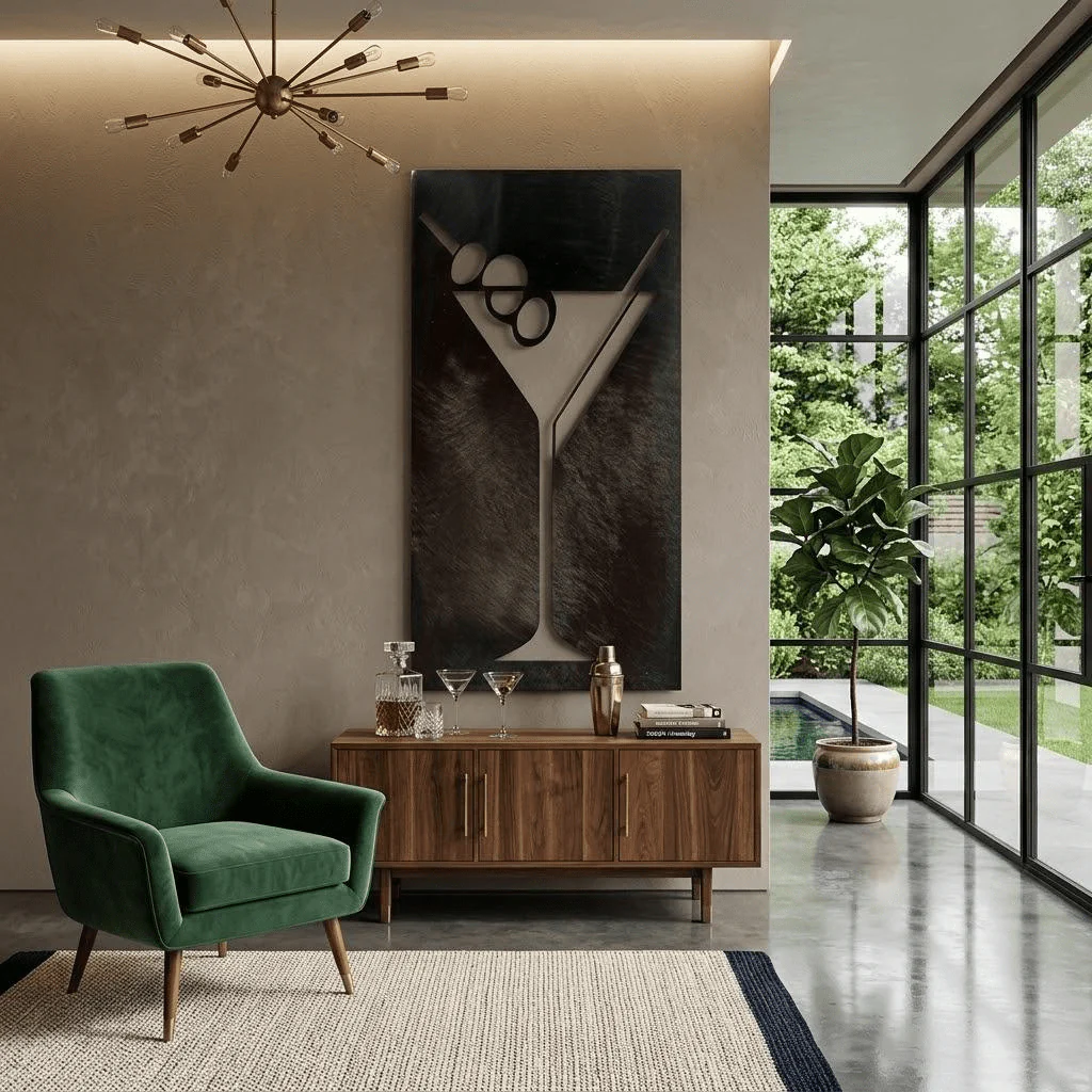 The Dirty Martini - Metal Wall Art - Forge - Image 3