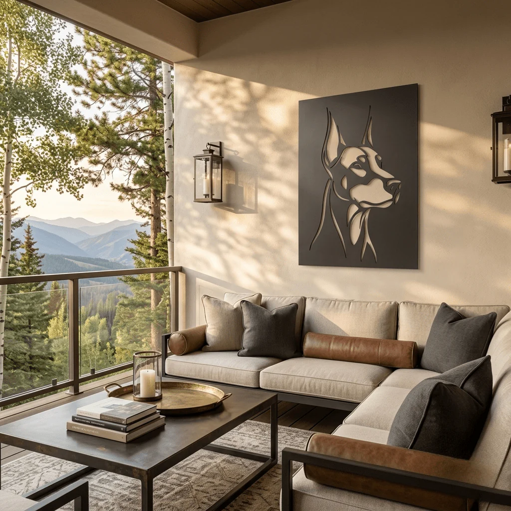 The Doberman - Metal Wall Art - Forge - Image 4
