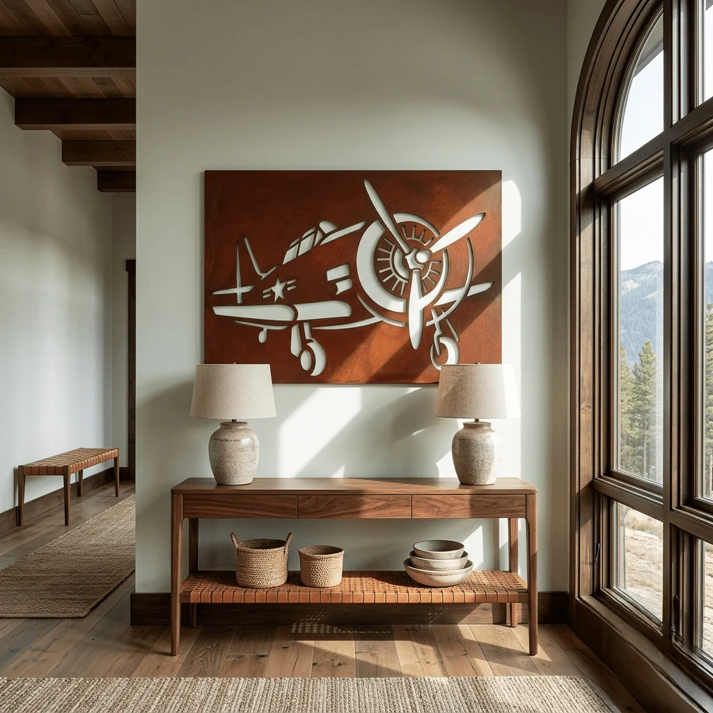 The Dogfight - Metal Wall Art - Oxide - Image 3