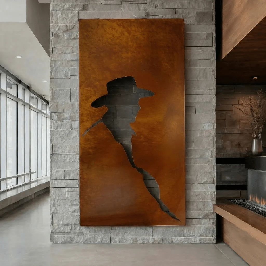 The Drifter - Metal Wall Art - Oxide - Image 2