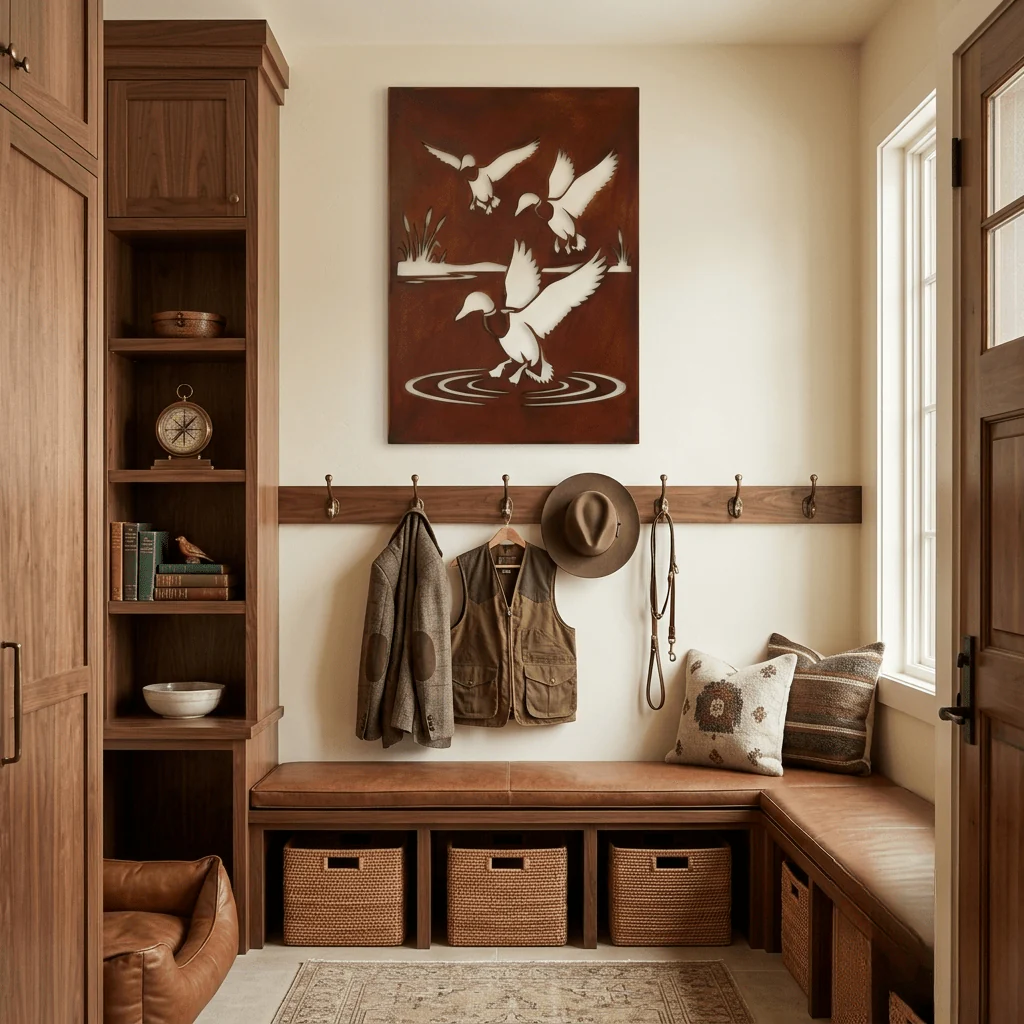 The Drop - Metal Wall Art - Oxide
