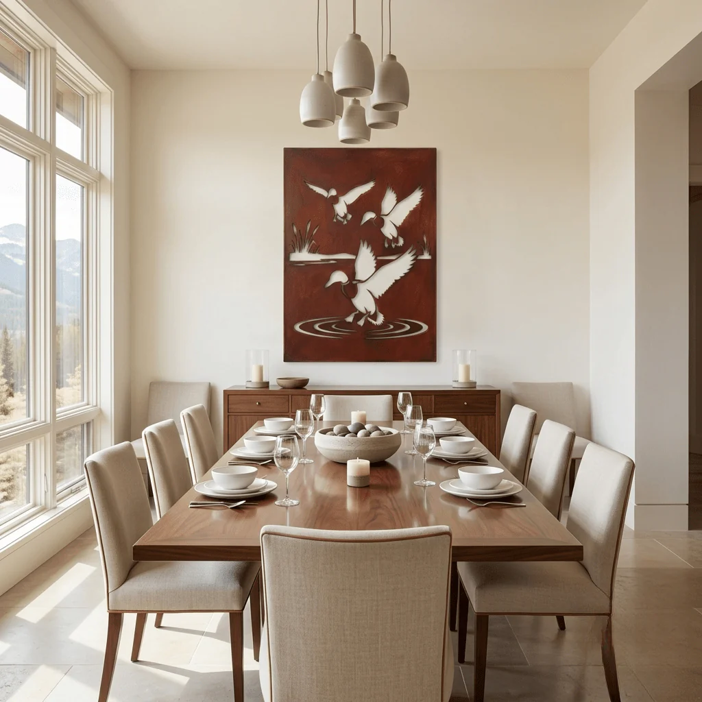 The Drop - Metal Wall Art - Oxide - Image 3