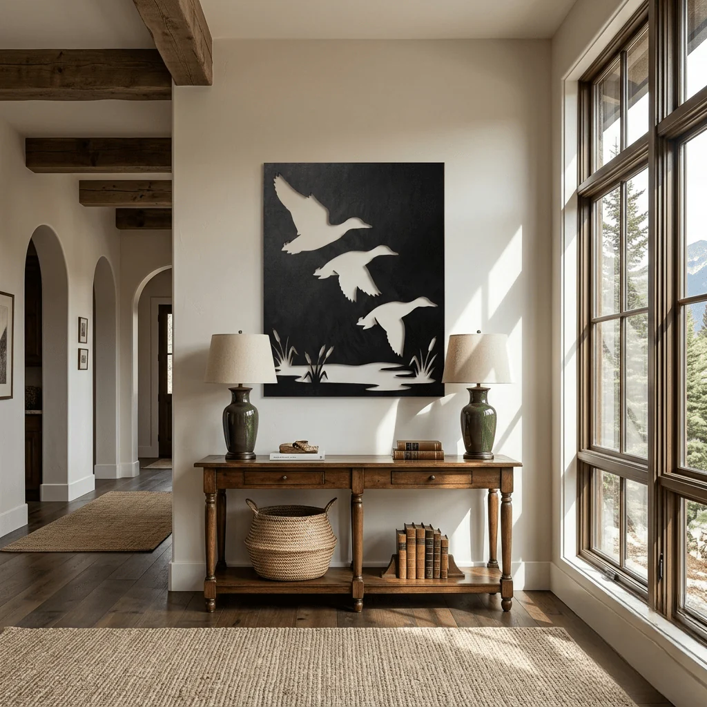 The Duck Hunter - Metal Wall Art - Forge - Image 3