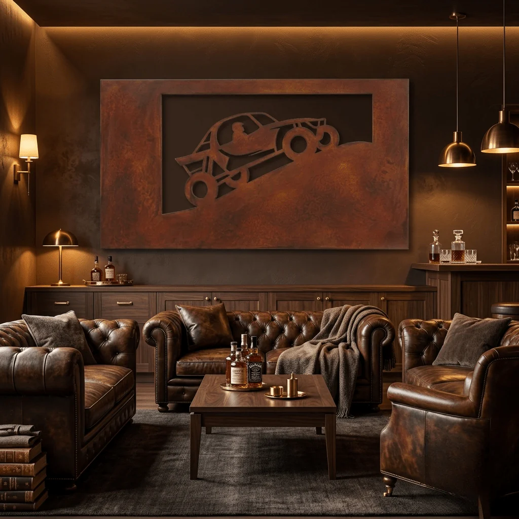 The Dune Buggy - Metal Wall Art - Oxide - Image 3