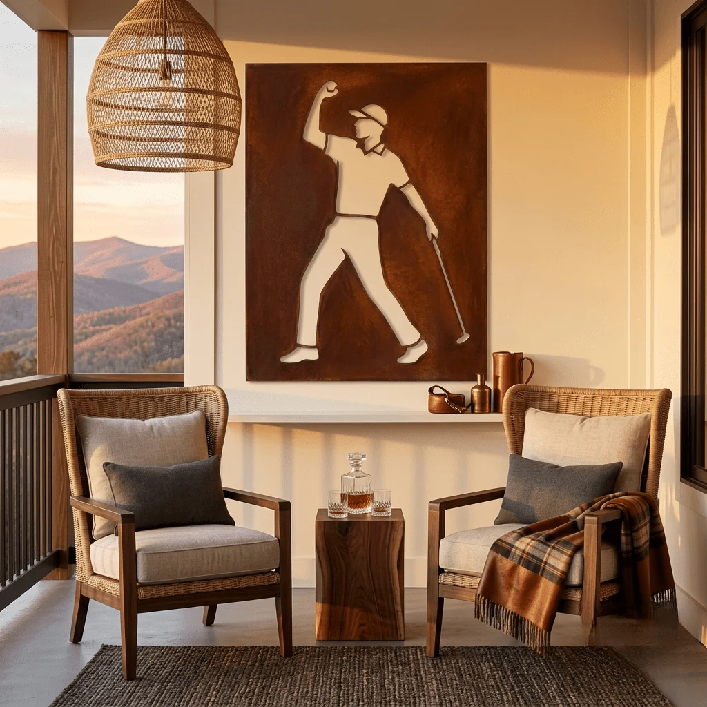 The Eagle - Metal Wall Art - Oxide - Image 2