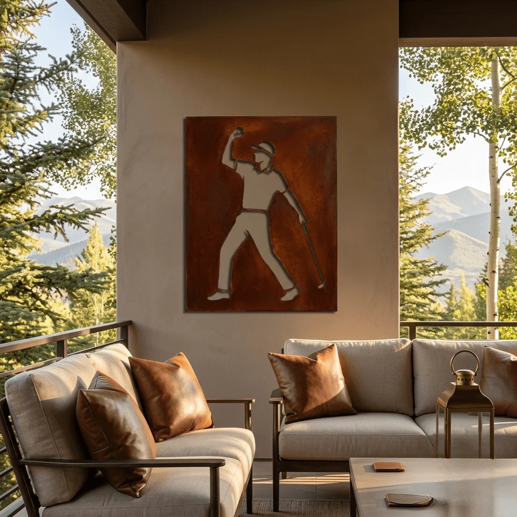 The Eagle - Metal Wall Art - Oxide - Image 3