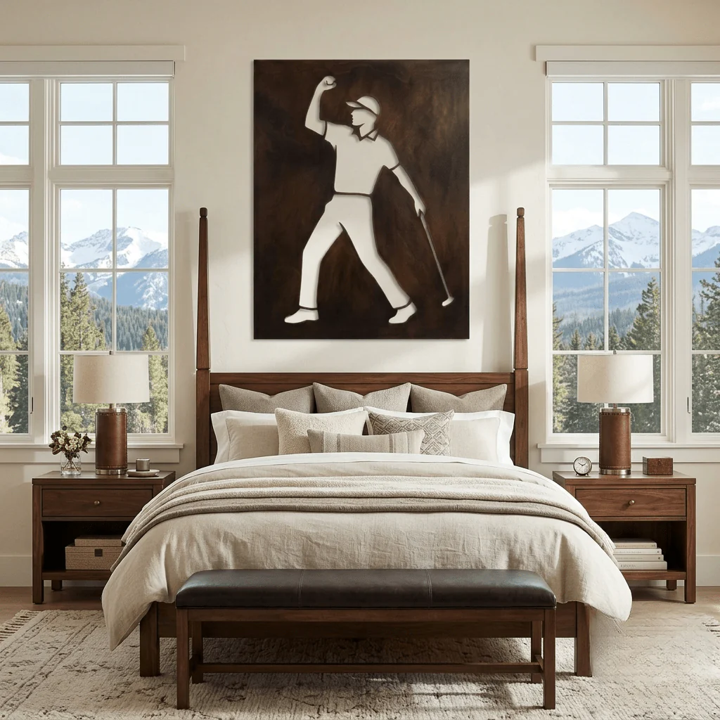 The Eagle - Metal Wall Art - Umber